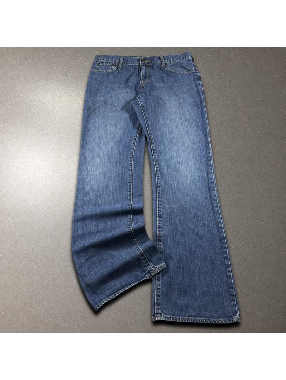 Vintage Y2K 2000s Old Navy Baggy Bootcut Jeans - Fits 36x34!